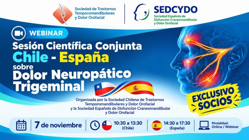 Webinar conjunto Chile–España sobre Dolor Neuropático Trigeminal