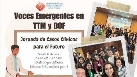 Exitosa Jornada de Casos Clínicos reunió a voces emergentes en TTM y DOF