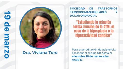 Reunión Científica Marzo 2026: "Estudiando la relación forma-función de la ATM: el caso de la hiperplasia o hiperactividad condilar"