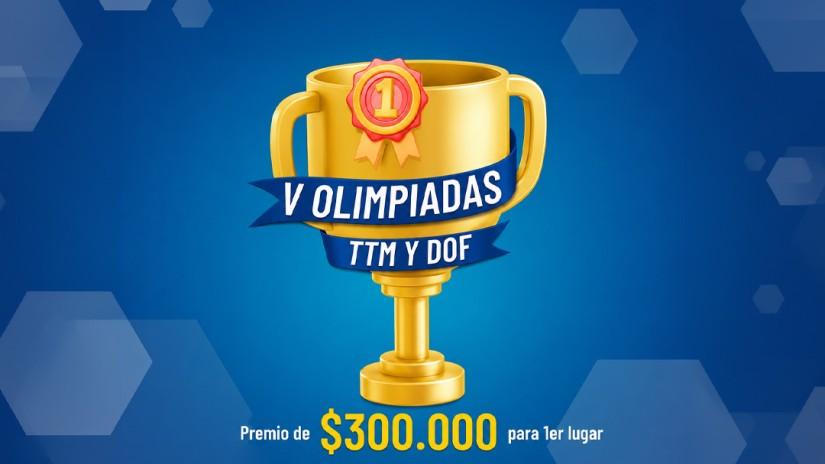 V Olimpiadas de TTM y DOF: aprendizaje, competencia y comunidad