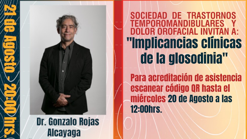 Reunión Científica Agosto 2025: "Implicancias clínicas de la glosodinia"