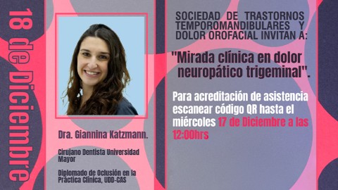 Reunión Científica Diciembre 2025: "Mirada clínica en dolor neuropático trigeminal"