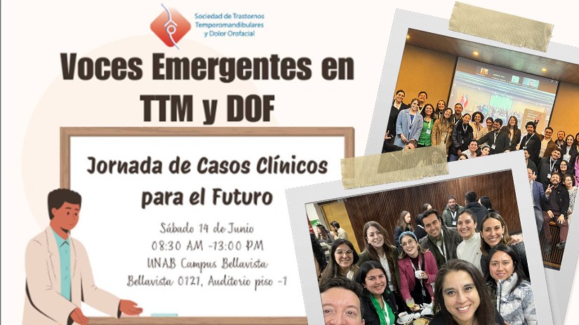 Exitosa Jornada de Casos Clínicos reunió a voces emergentes en TTM y DOF
