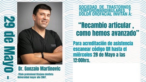Reunión Científica Mayo 2025: "Recambio articular, como hemos avanzado"